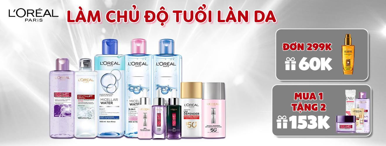Serum Sáng Da, Mờ Thâm Mụn & Nám L'Oreal Glycolic Bright Melasyl 8% [Melasyl+Glycolic+Niacinamide] 30ml (Mới)