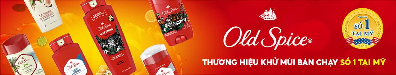 Old Spice - Thương hiệu khử mùi bán chạy số 1 tại Mỹ
